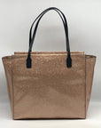 Kate Spade Mavis Street Rose Gold Glitter Taden Tote