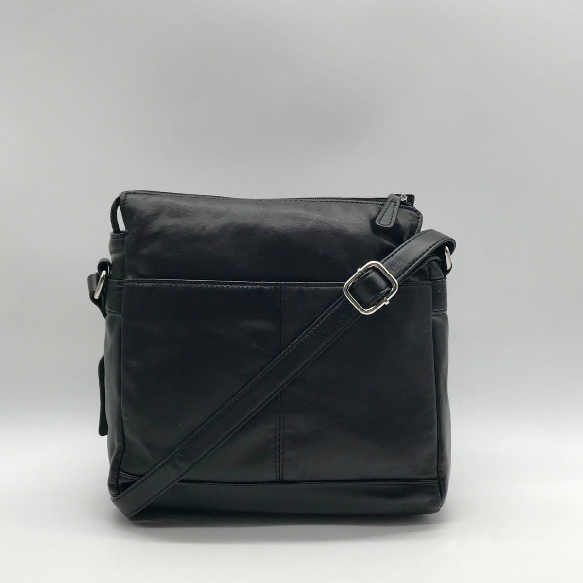 Croft &amp; Barrow Black Faux Leather Crossbody Bag