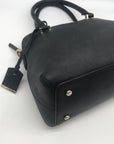 Kate Spade Black Saffiano Leather Cedar Street Maise Satchel Crossbody