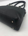 Kate Spade Black Saffiano Leather Cedar Street Maise Satchel Crossbody