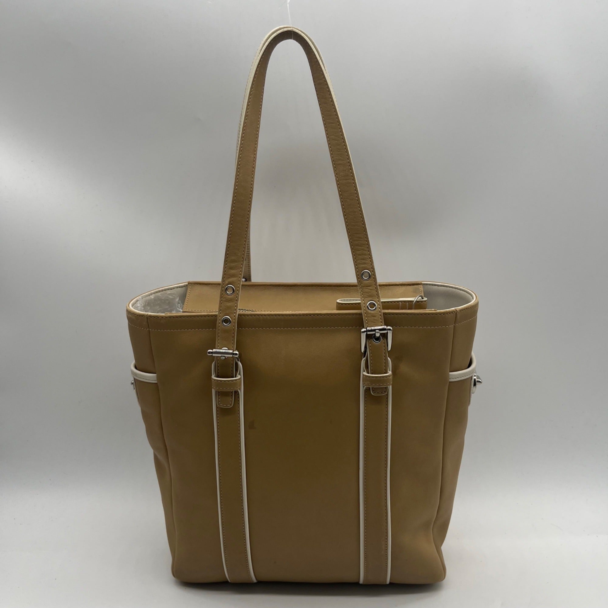 Coach Vintage Hamptons Leather Gallery Tote- 8E92
