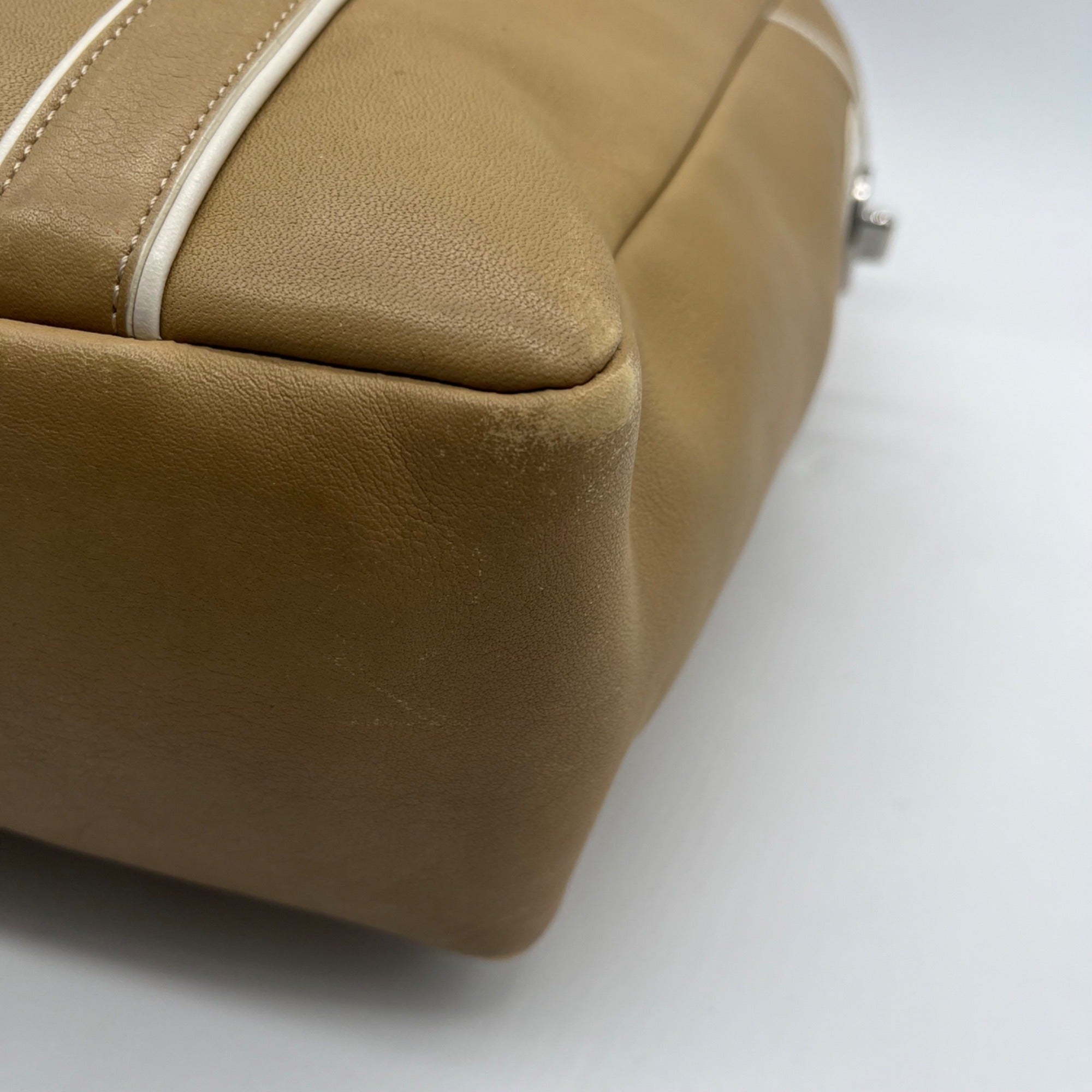 Coach Vintage Hamptons Leather Gallery Tote- 8E92
