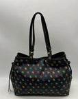 Dooney & Bourke DB75 Black Monogram Shoulder Bag