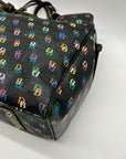 Dooney & Bourke DB75 Black Monogram Shoulder Bag