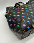 Dooney & Bourke DB75 Black Monogram Shoulder Bag