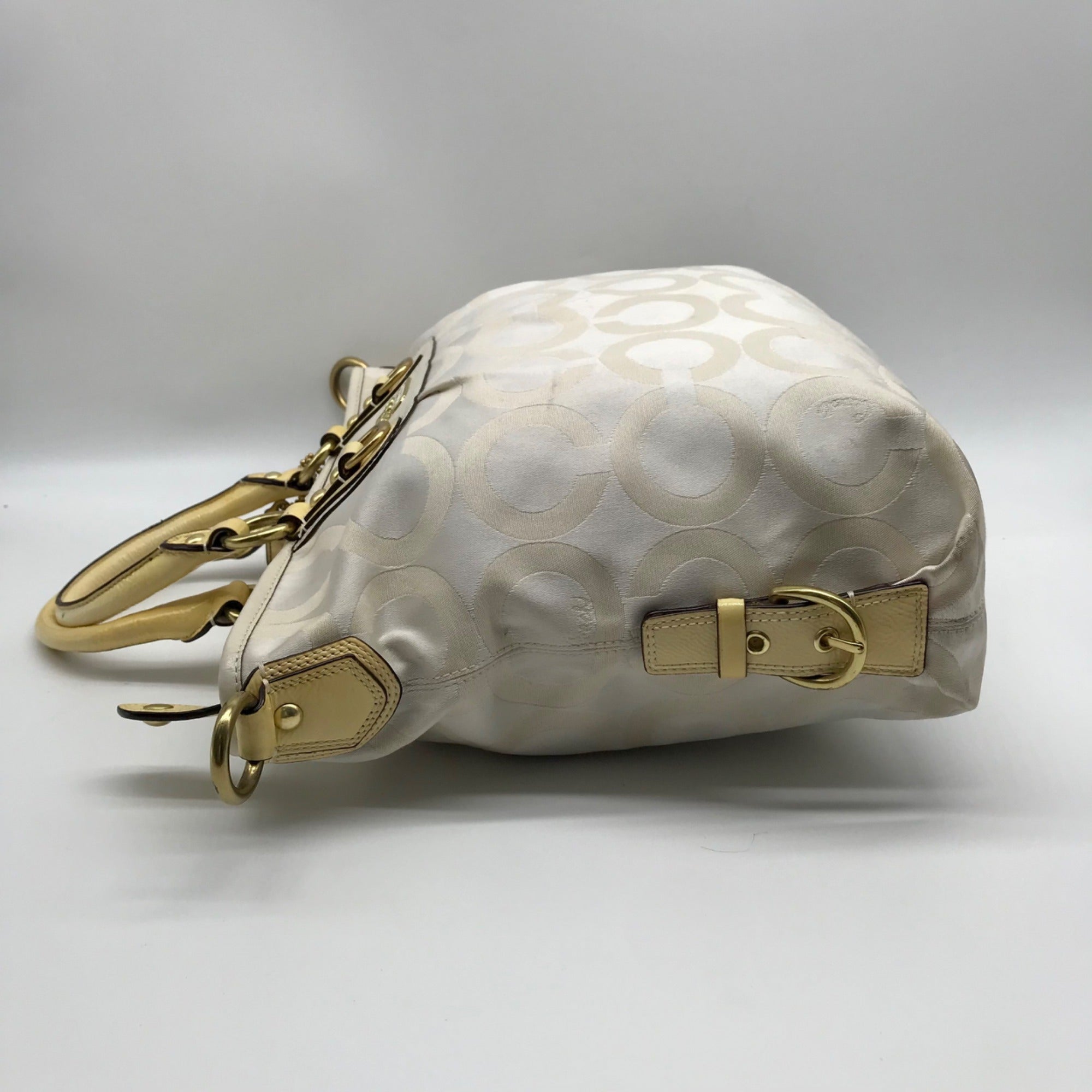 Coach Off -White Madison Sabrina Satchel Bag