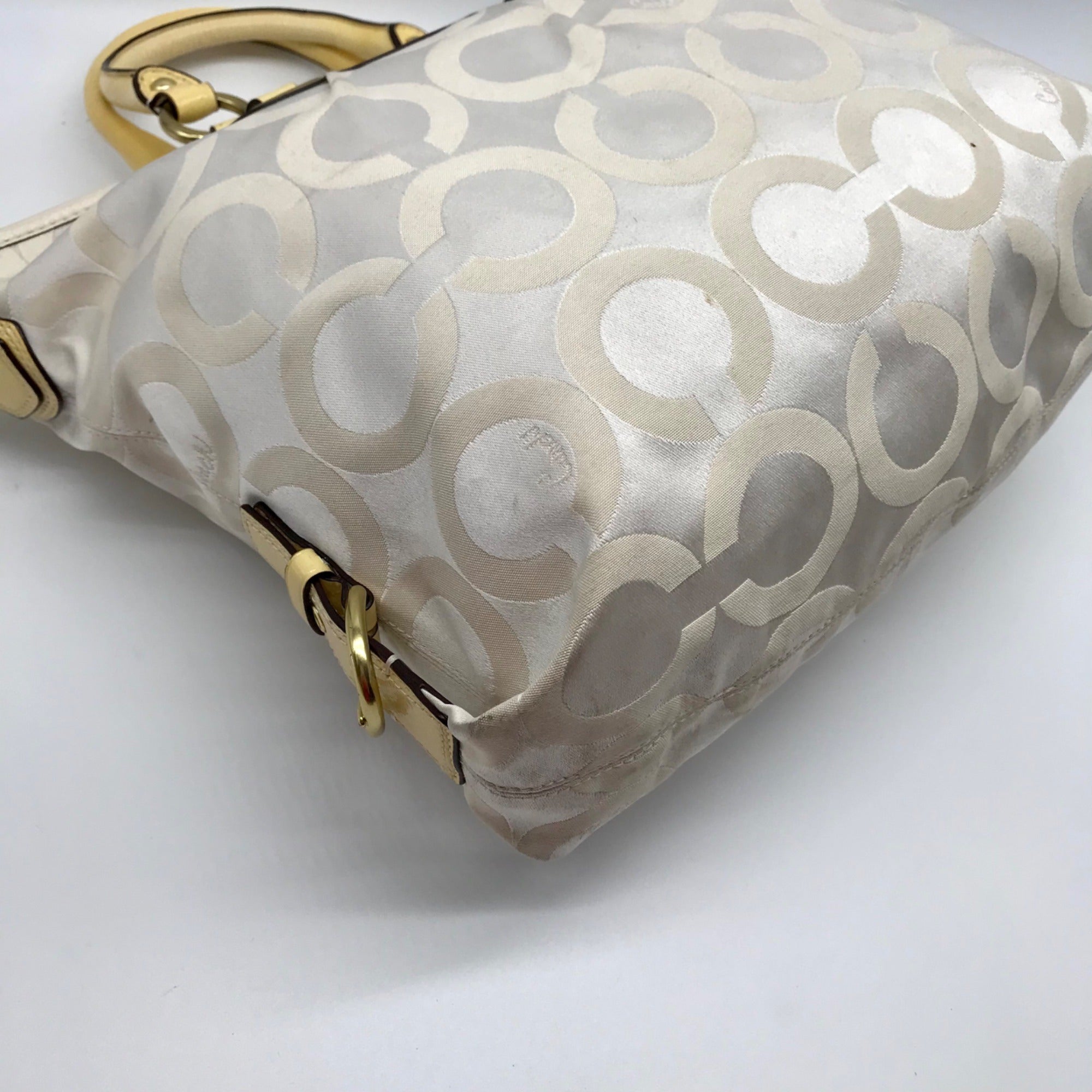 Coach Off -White Madison Sabrina Satchel Bag
