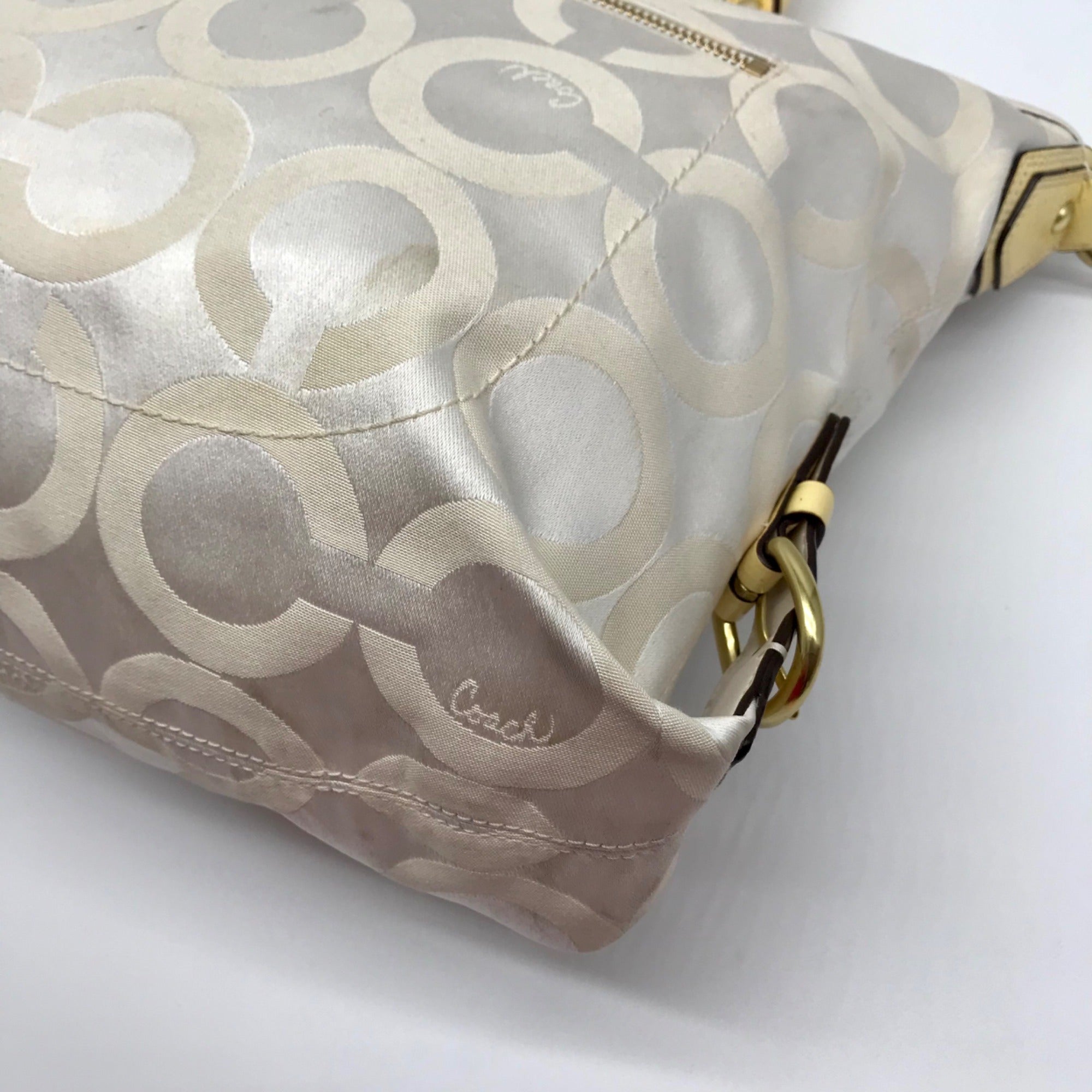 Coach Off -White Madison Sabrina Satchel Bag