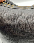 Dooney & Bourke Black Florentine Leather Small Lucy Hobo Bag