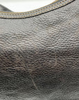 Dooney & Bourke Black Florentine Leather Small Lucy Hobo Bag