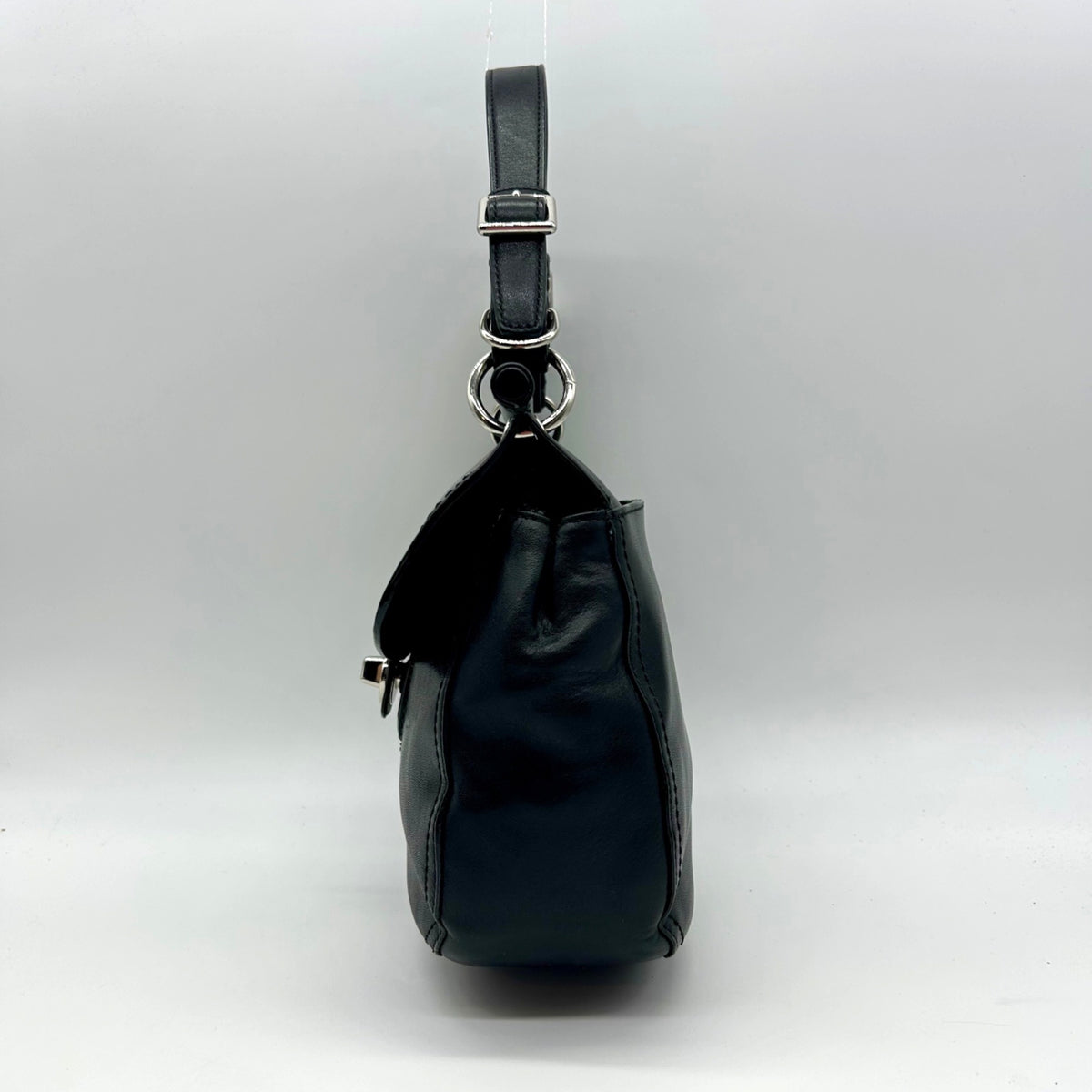 Coach Black Glove-Tanned Leather Legacy Shoulder Bag 22382