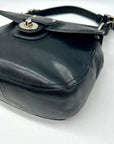 Coach Black Glove-Tanned Leather Legacy Shoulder Bag 22382