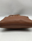 Michael Kors Brown Leather Fulton Crossbody Bag