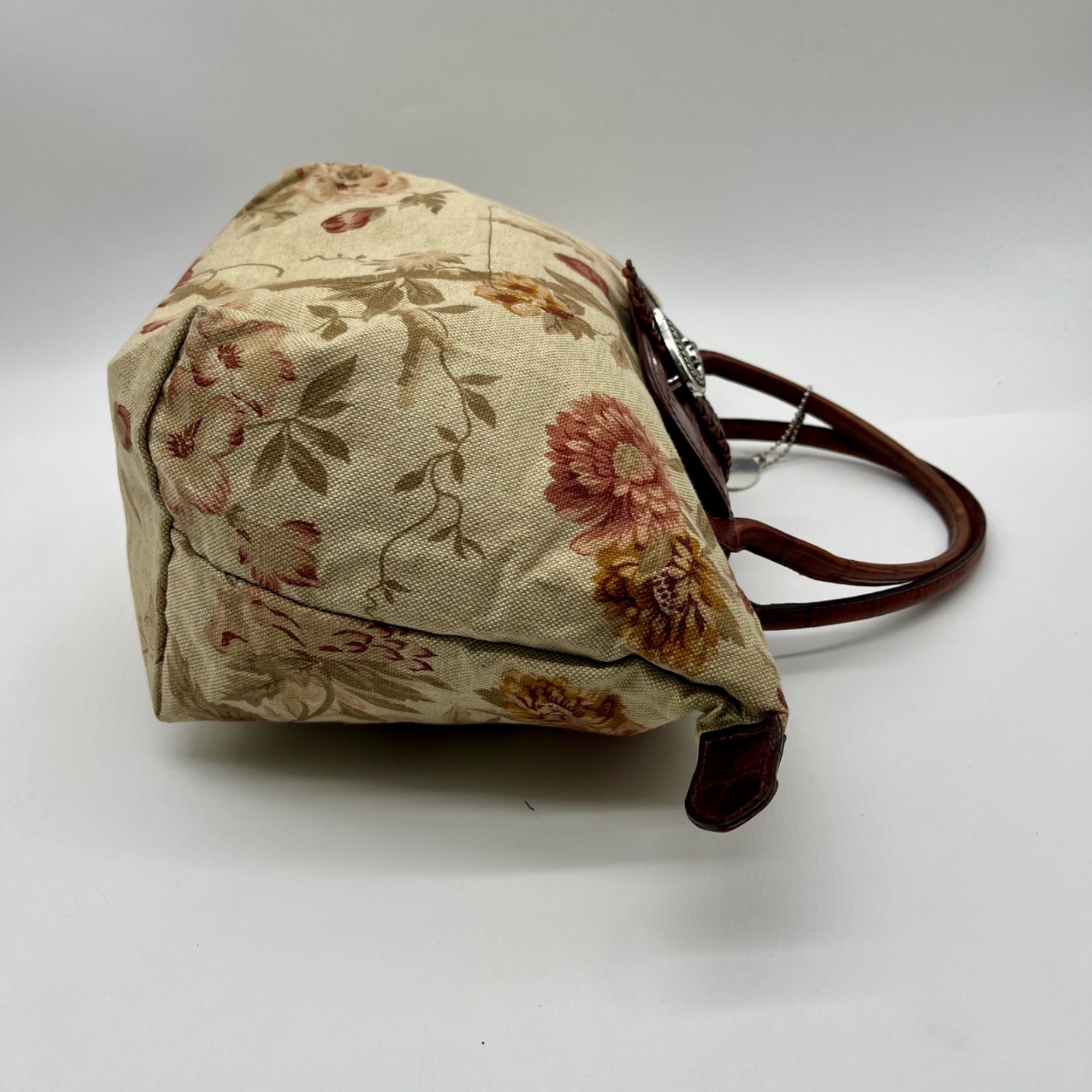 Brighton Vintage Fabric Flap Shoulder Bag