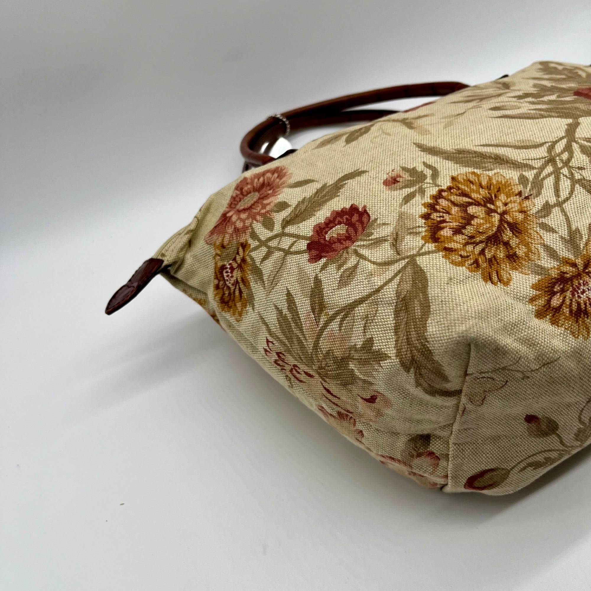 Brighton Vintage Fabric Flap Shoulder Bag