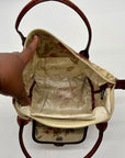 Brighton Vintage Fabric Flap Shoulder Bag