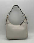 Dooney & Bourke Grey Lucca Leather Large Shoulder Bag