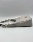 Dooney & Bourke Grey Lucca Leather Large Shoulder Bag