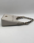 Dooney & Bourke Grey Lucca Leather Large Shoulder Bag