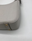 Dooney & Bourke Grey Lucca Leather Large Shoulder Bag