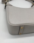 Dooney & Bourke Grey Lucca Leather Large Shoulder Bag