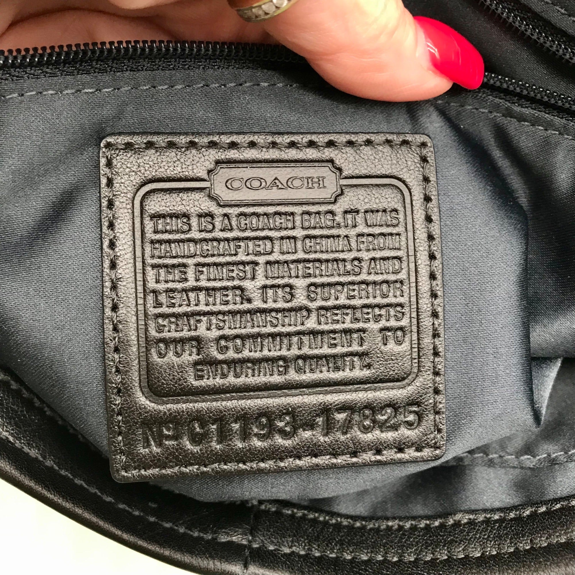 Coach Black Leather Chelsea Turn Lock Flap Shoulder Bag 17825