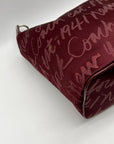 Coach Purple Poppy Lurex Signature F17472 Hobo Bag