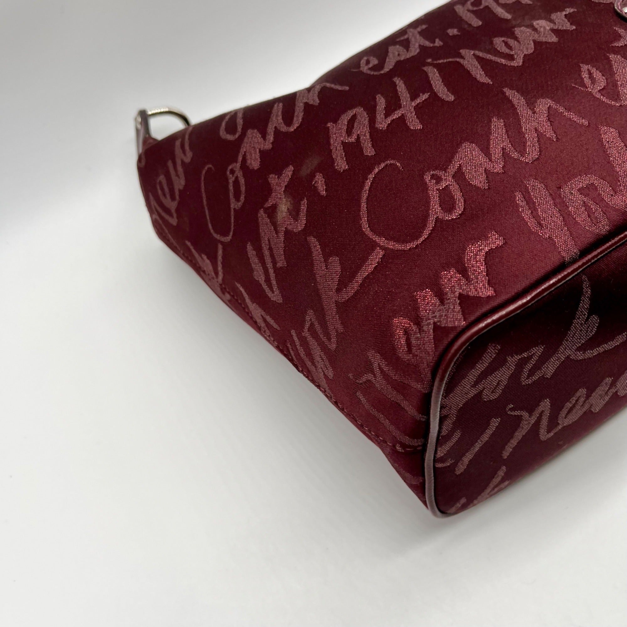 Coach Purple Poppy Lurex Signature F17472 Hobo Bag