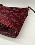 Coach Purple Poppy Lurex Signature F17472 Hobo Bag