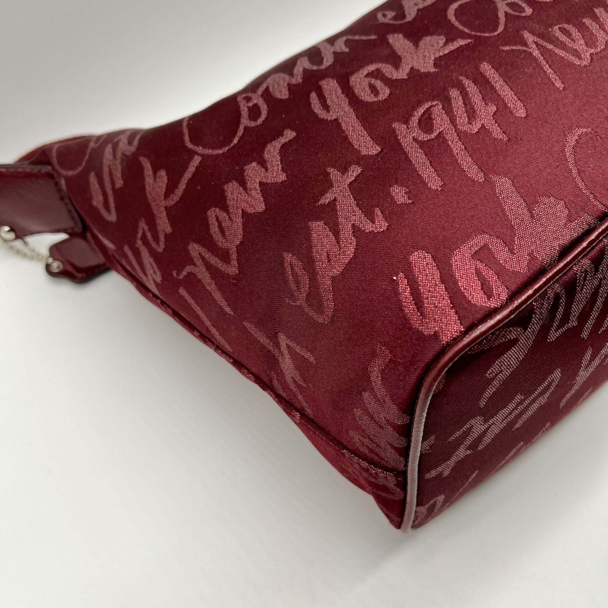 Coach Purple Poppy Lurex Signature F17472 Hobo Bag