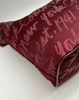 Coach Purple Poppy Lurex Signature F17472 Hobo Bag
