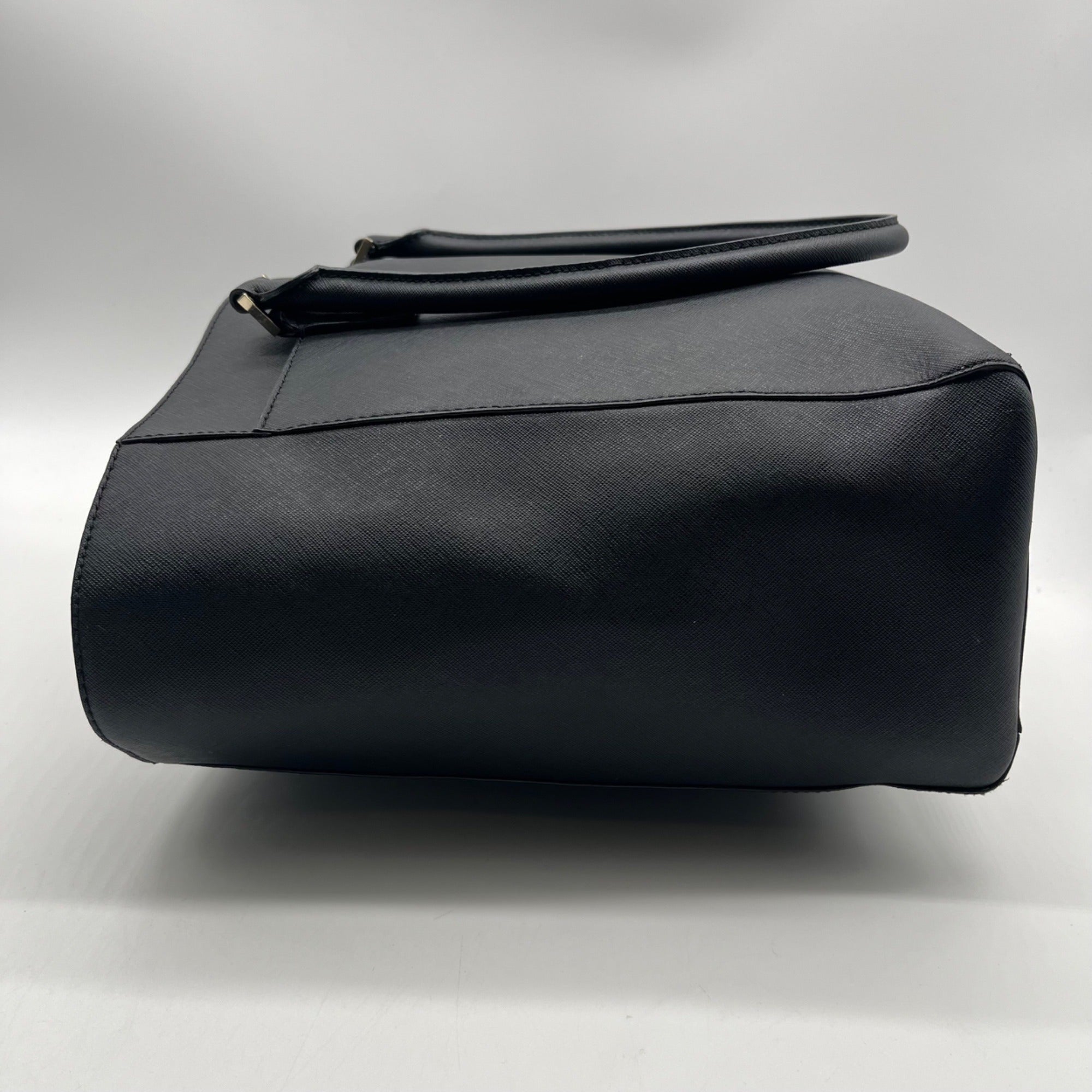 Kate Spade Black Leather Tote Bag