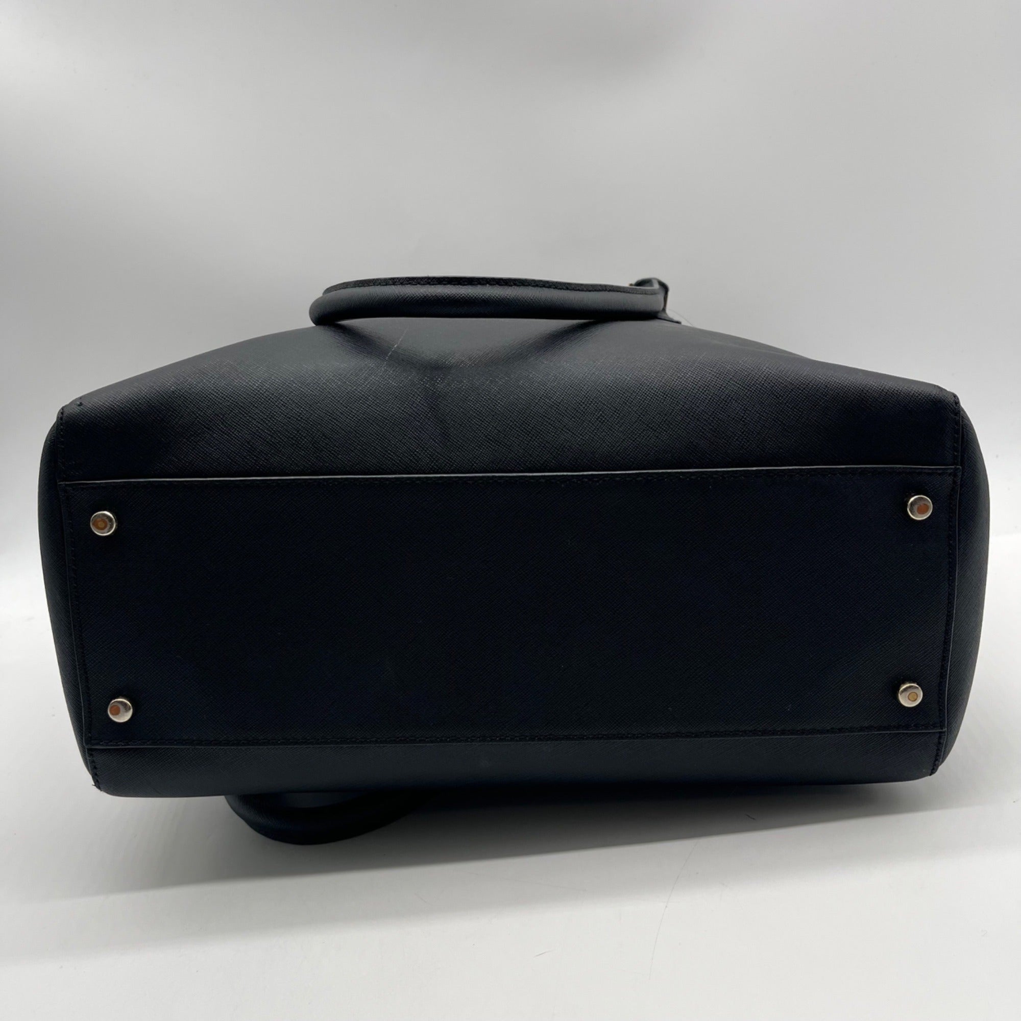 Kate Spade Black Leather Tote Bag