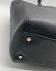 Kate Spade Black Leather Tote Bag