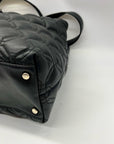 Kate Spade Black Leather Astor Court Elena Quilted Shoulder Bag