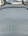 Nine West Baby Blue Faux leather Satchel Bag