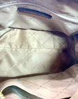 Michael Kors Khaki Coated Canvas Aria Satchel Bag