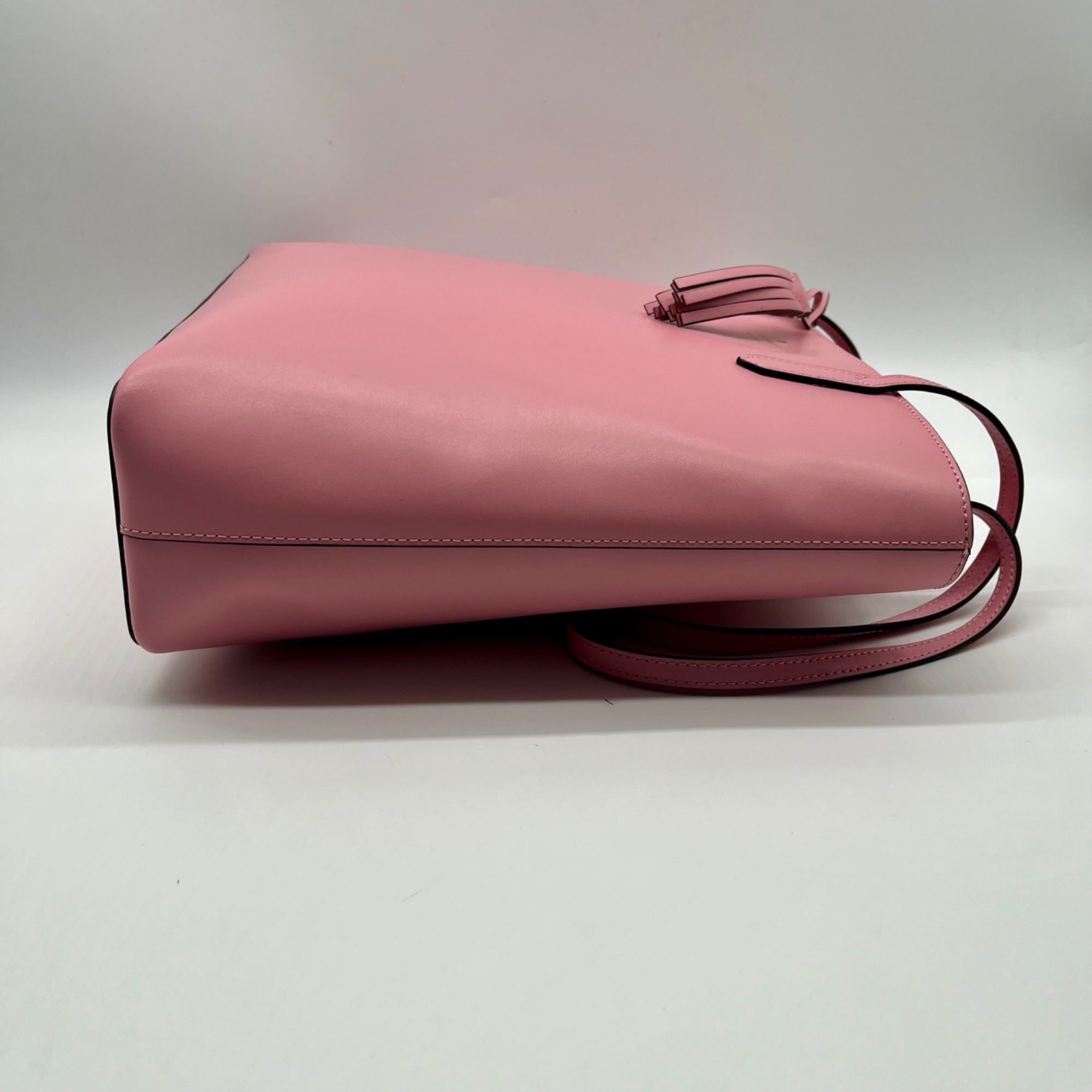 Kate Spade Pink Saffiano Leather Large Jana Tote Bag