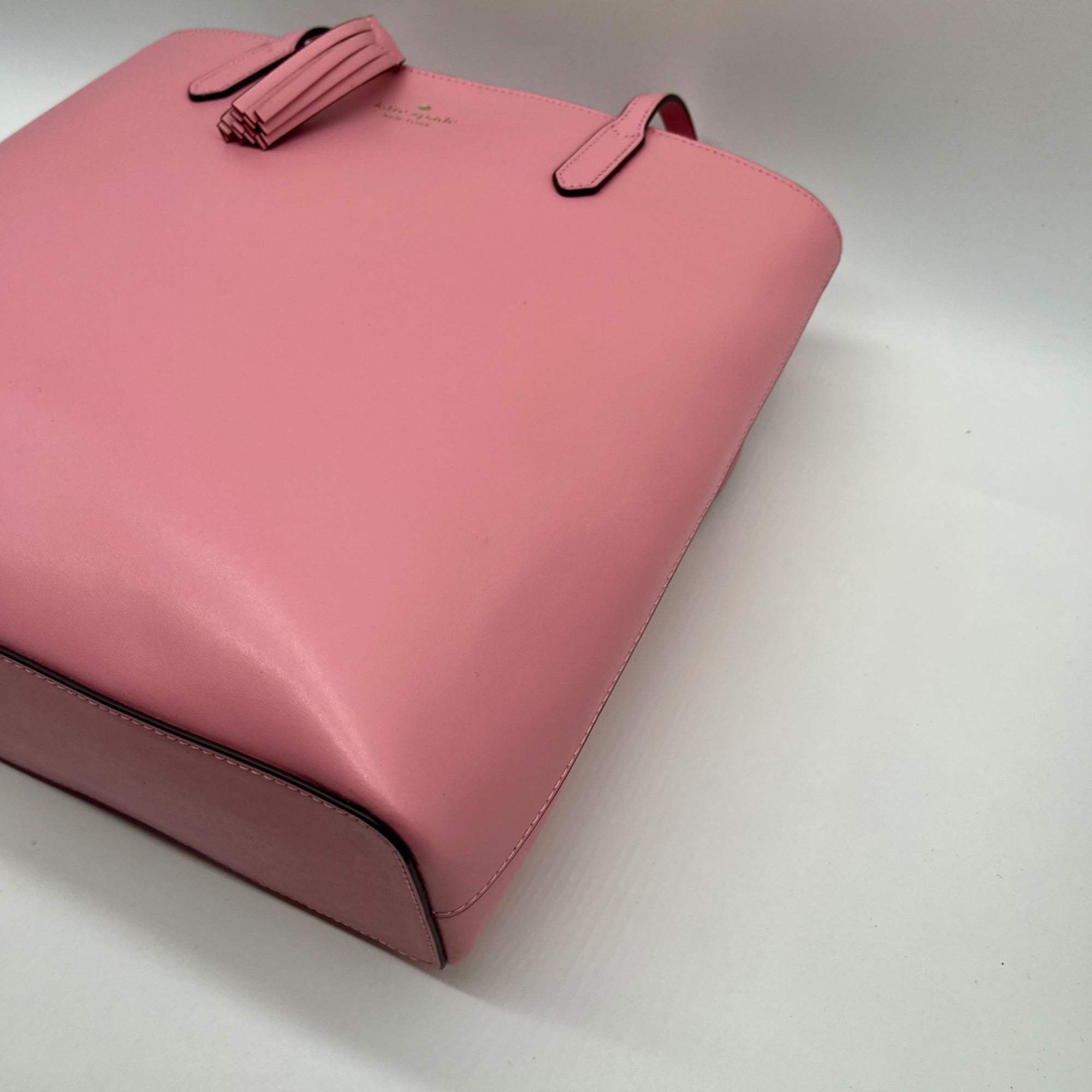 Kate Spade Pink Saffiano Leather Large Jana Tote Bag