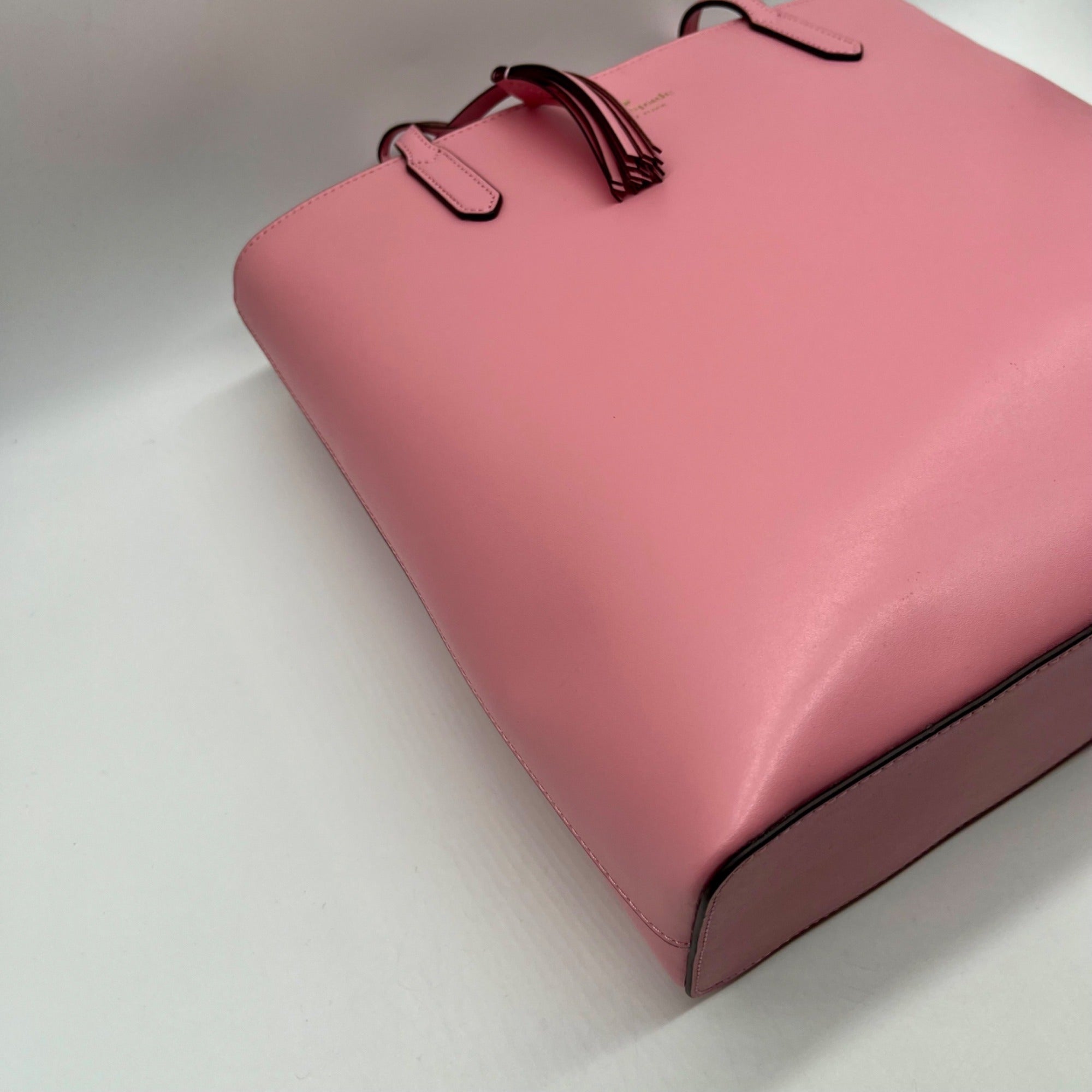 Kate Spade Pink Saffiano Leather Large Jana Tote Bag