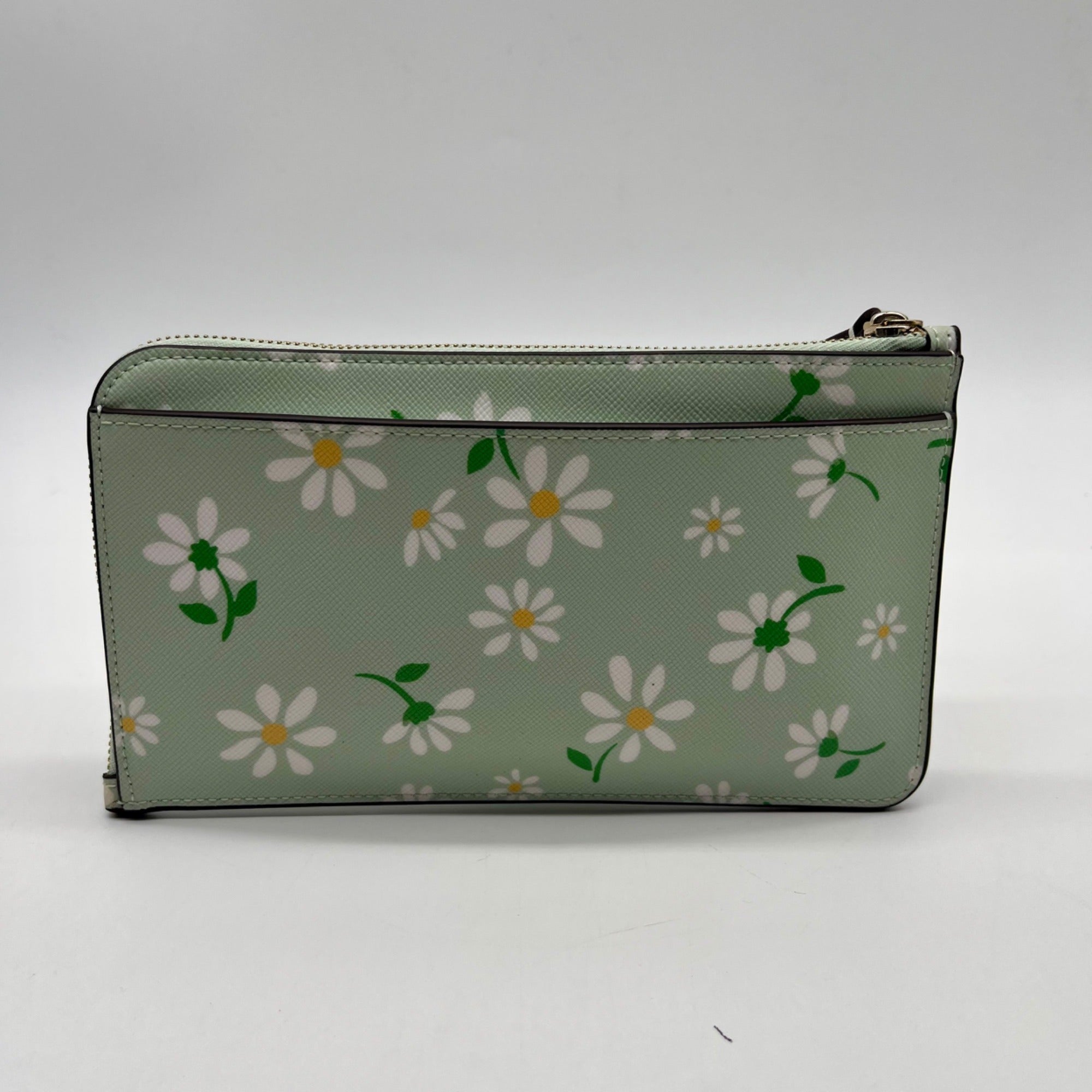 Kate Spade Blue Lucy Daisy Medium Wristlet