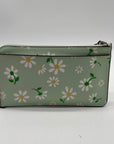 Kate Spade Blue Lucy Daisy Medium Wristlet