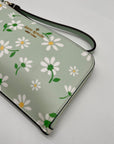 Kate Spade Blue Lucy Daisy Medium Wristlet