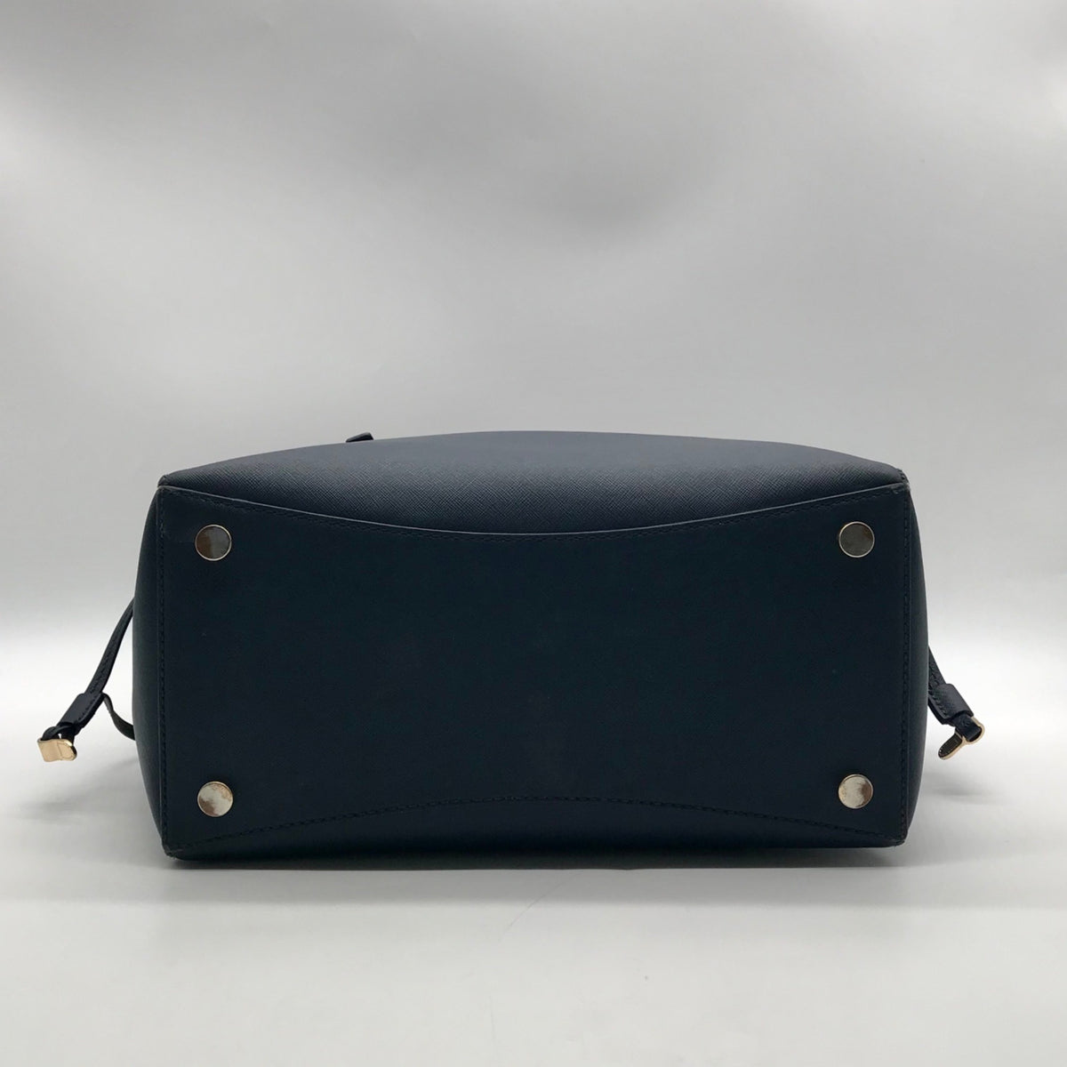 Michael Kors Dark Blue Saffiano Leather Tote Bag