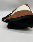 Michael Kors Large Leather Tri-Color Sutton Tote Bag