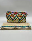 Tory Burch Beige Kerrington Wallet Crossbody