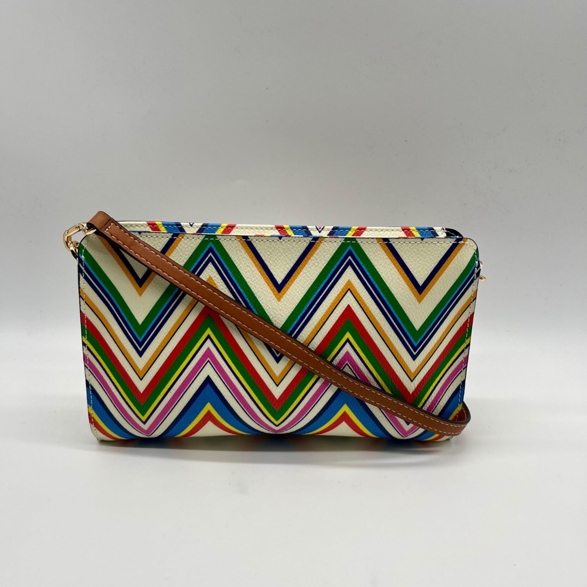 Tory Burch Beige Kerrington Wallet Crossbody