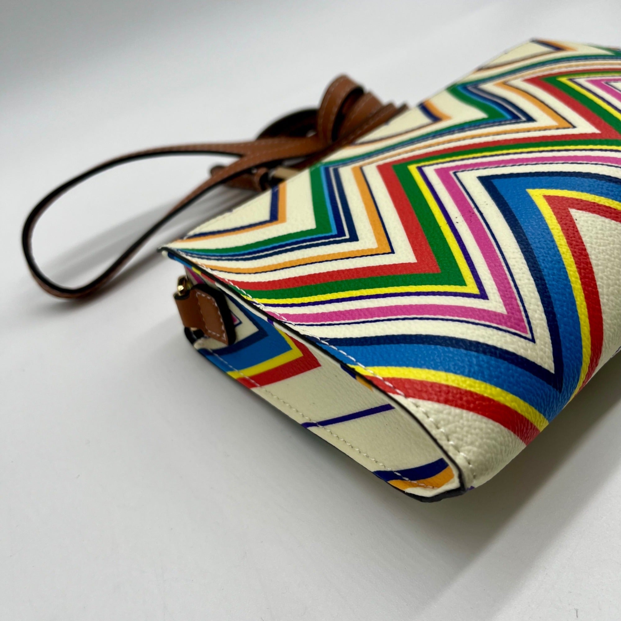 Tory Burch Beige Kerrington Wallet Crossbody