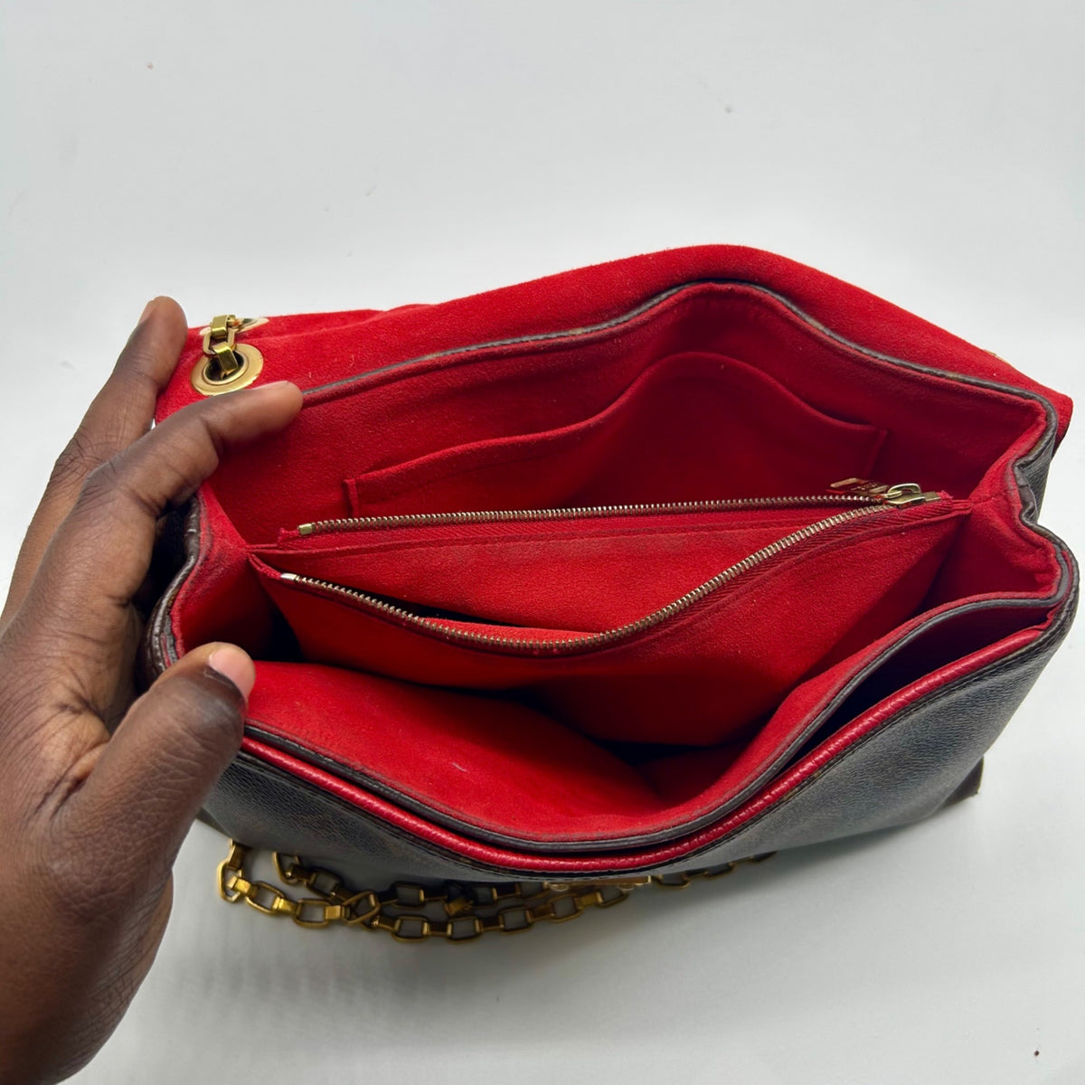 Louis Vuitton Pallas Chain Shoulder Bag