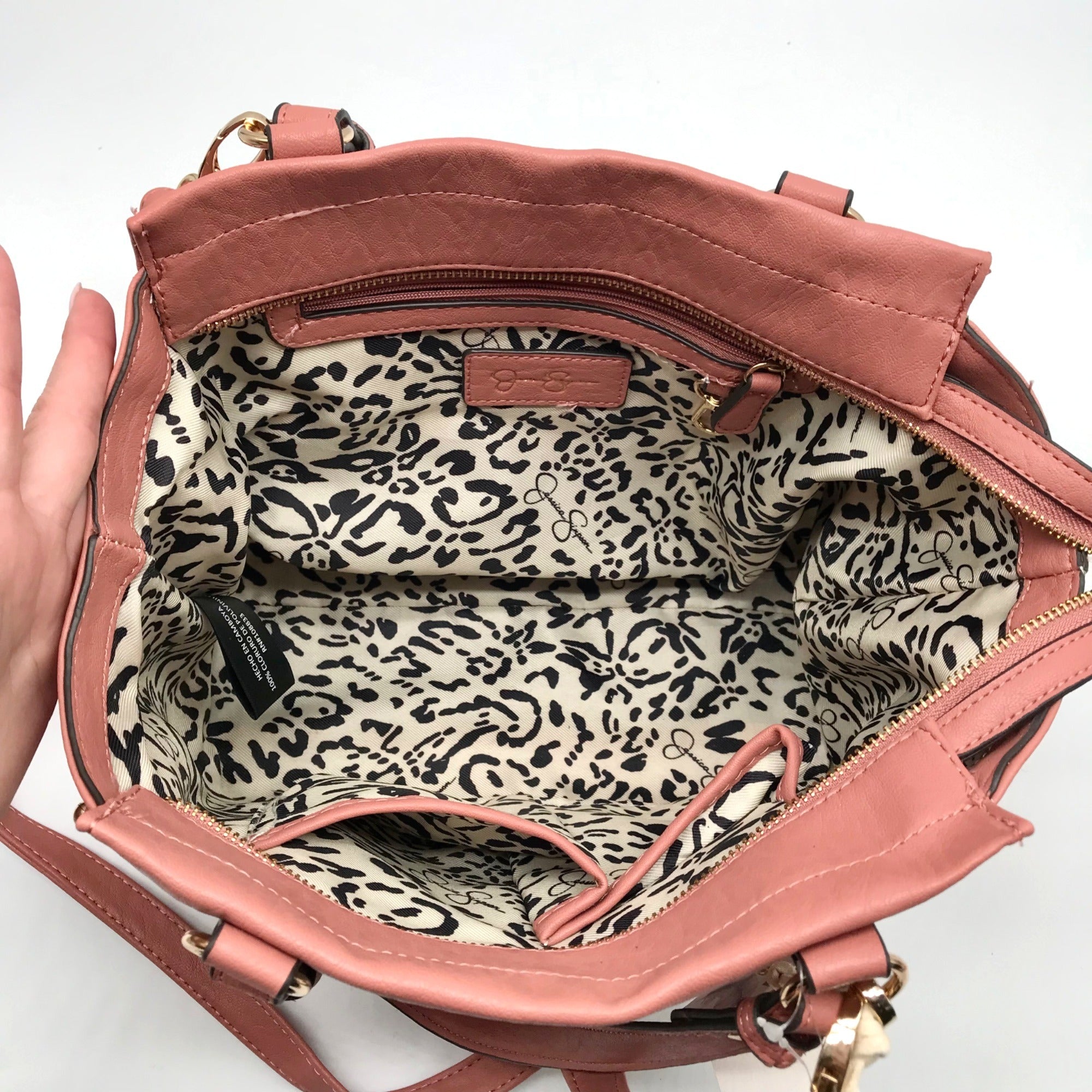 Jessica Simpson Desert Sand Camille Satchel